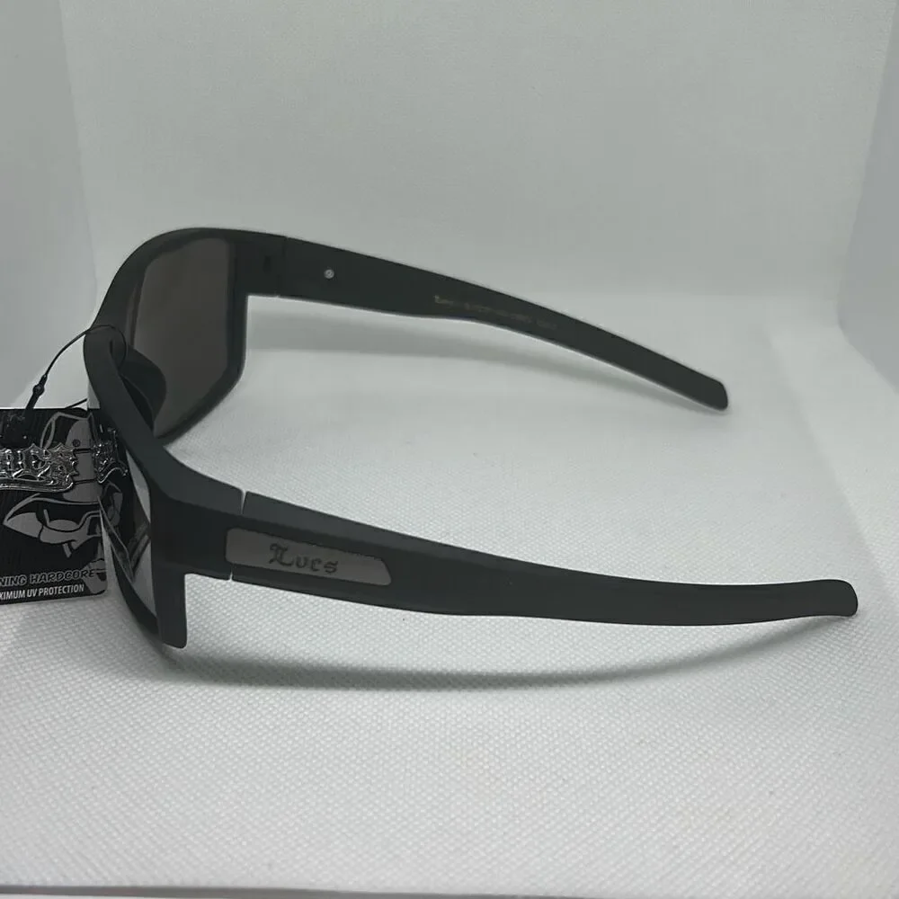 Locs Mens Mirrored Hardcore Sunglasses